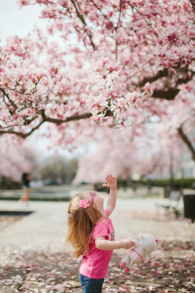 enfant qui grandit